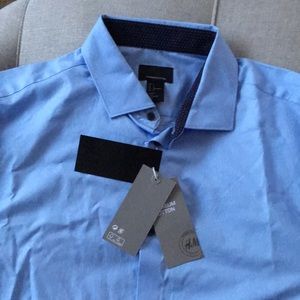 H&M Blue Cotton Shirt